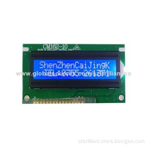 16x2 LCD Module Display with Sized 84x44 LCD Module, 3 or 5V Voltage, Low-consumption
